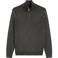 Marc O'Polo Strick-Troyer aus einem Bi-Color-Wollgemisch, Regular Fit in XXL von Marc O'Polo