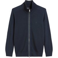 Marc O'Polo Strickjacke aus Baumwoll-Perlstrick mit Label-Aufnäher in XL von Marc O'Polo