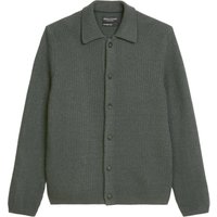 Marc O'Polo Strickjacke aus einem leicht elastischen Wollgemisch, Regular Fit in L von Marc O'Polo