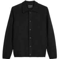 Marc O'Polo Strickjacke aus einem leicht elastischen Wollgemisch, Regular Fit in S von Marc O'Polo