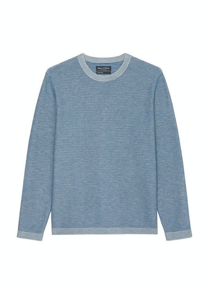 Marc O'Polo Strickpullover Marc O´Polo Men / He.Pullover / Crewneck, cotton linen, rib structu von Marc O'Polo