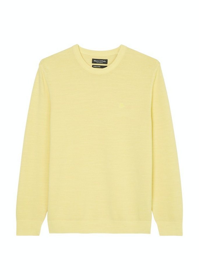 Marc O'Polo Strickpullover Marc O´Polo Men / He.Pullover / Crewneck, cotton slub, piqué struct von Marc O'Polo