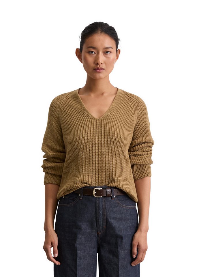 Marc O'Polo Strickpullover aus softem Baumwoll-Garn von Marc O'Polo