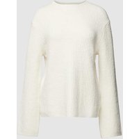 Marc O'Polo Strickpullover in Ripp-Optik in Offwhite, Größe XL von Marc O'Polo