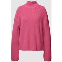 Marc O'Polo Strickpullover mit überschnittenen Schultern in Pink, Größe L von Marc O'Polo