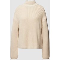 Marc O'Polo Strickpullover mit überschnittenen Schultern in Sand, Größe M von Marc O'Polo