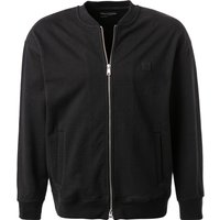 Marc O'Polo Herren Sweatjacke schwarz unifarben von Marc O'Polo