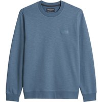 Marc O'Polo Sweatshirt aus Baumwolle mit Label-Aufnäher, Regular Fit von Marc O'Polo