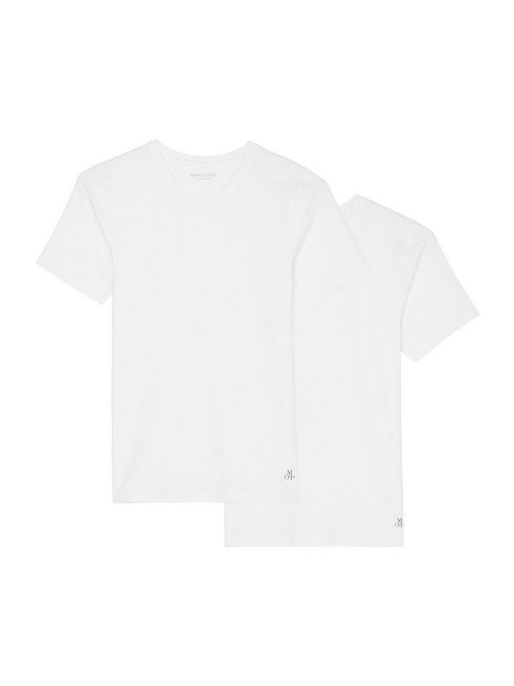 Marc O'Polo T-Shirt Essentials (2-tlg) unterziehshirt unterhemd kurzarm von Marc O'Polo