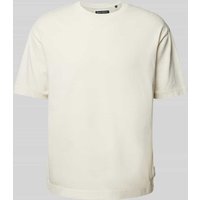 Marc O'Polo T-Shirt in unifarbenes Design in Offwhite, Größe XL von Marc O'Polo