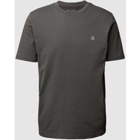 Marc O'Polo T-Shirt mit Label-Print in Anthrazit, Größe M von Marc O'Polo