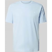 Marc O'Polo T-Shirt mit Label-Print in Hellblau, Größe S von Marc O'Polo