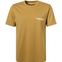 Marc O'Polo Herren T-Shirt gelb Baumwolle von Marc O'Polo