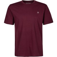 Marc O'Polo Herren T-Shirt rot Baumwolle von Marc O'Polo