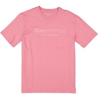 Marc O'Polo Herren T-Shirt rosa Baumwolle von Marc O'Polo