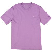 Marc O'Polo Herren T-Shirt violett Baumwolle von Marc O'Polo