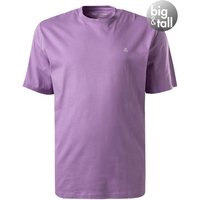 Marc O'Polo Herren T-Shirt violett Baumwolle von Marc O'Polo