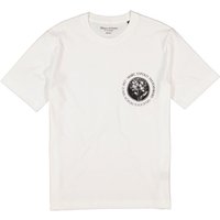 Marc O'Polo Herren T-Shirt weiß Baumwolle von Marc O'Polo