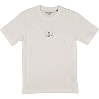 Marc O'Polo Herren T-Shirt weiß Baumwolle von Marc O'Polo