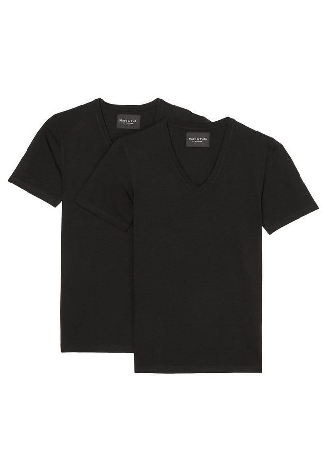 Marc O'Polo Unterhemd 2er Pack Essentials Organic Cotton (Spar-Set, 2-St) Unterhemd / Shirt Langarm - Baumwolle von Marc O'Polo