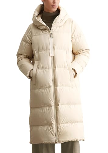 Marc O'Polo Damen Daunenmantel mit Stehkragen wasserabweisend, Cremefarben (Stony Sand), 44 Marc O'Polo Damen Daunenmantel mit Stehkragen wasserabweisend, Cremefarben (Stony Sand), 44 von Marc O'Polo
