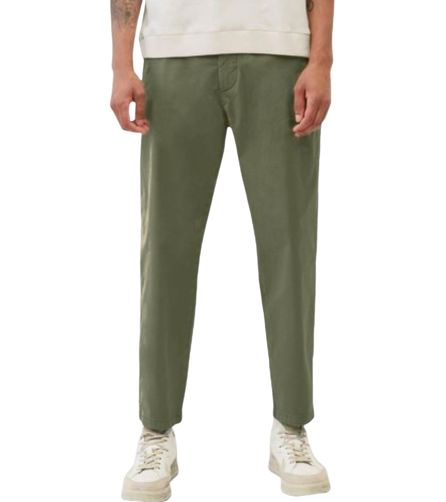 Marc O´Polo WOVEN Herren Chino-Hose modische Business-Hose 56670620 Khaki von Marc O´Polo