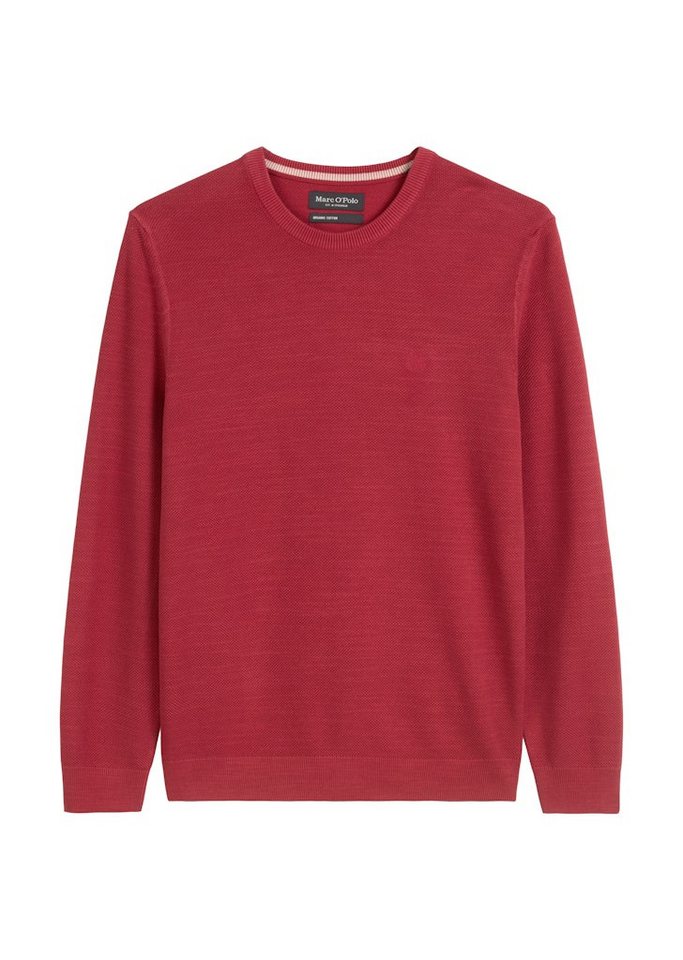 Marc O'Polo Wollpullover Marc O´Polo Men / He.Pullover / Crewneck, cotton slub, piqué struct von Marc O'Polo