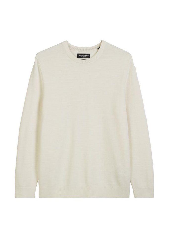 Marc O'Polo Wollpullover Marc O´Polo Men / He.Pullover / Crewneck, cotton slub, piqué struct von Marc O'Polo