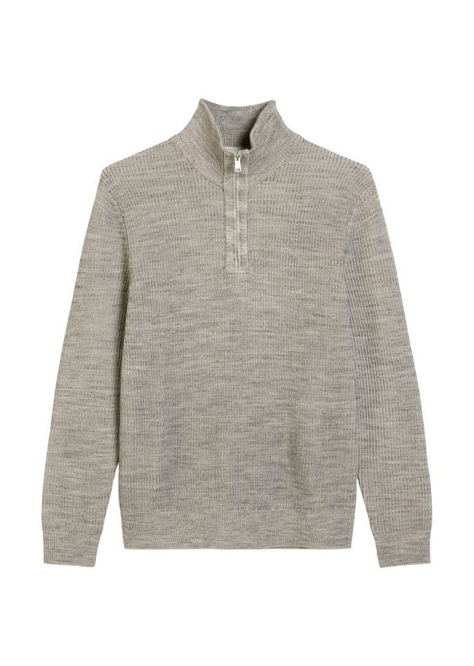 Marc O'Polo Wollpullover Marc O´Polo Men / He.Pullover / Troyer, lambswool cotton mix, bi-co von Marc O'Polo