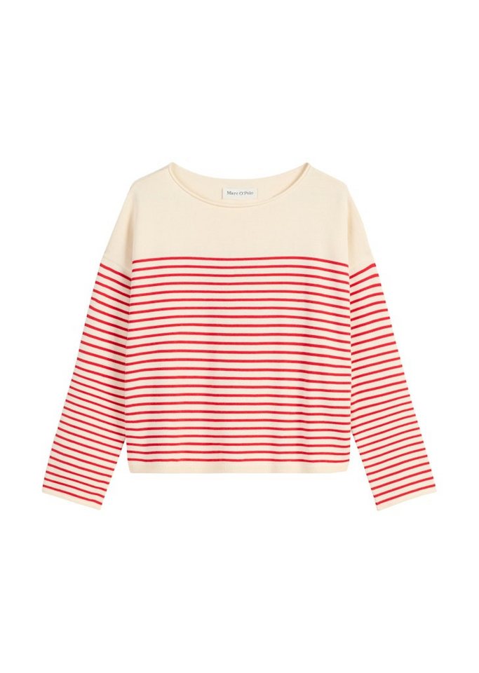 Marc O'Polo Wollpullover Marc O' Polo Women / Da.Strick / Pullover, longsleeve, boat neck, st von Marc O'Polo