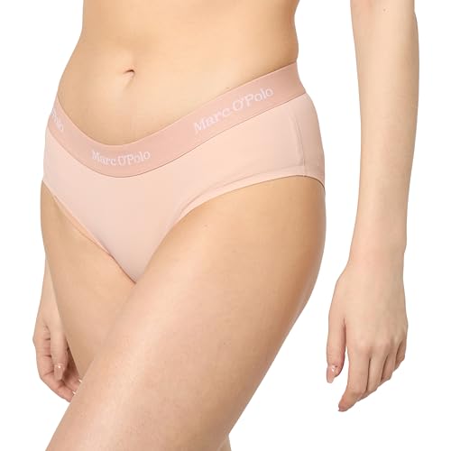 Marc O´Polo Women's Essentials 3-Pack Panty Hipster Panties, Rose, Extra Large von Marc O´Polo