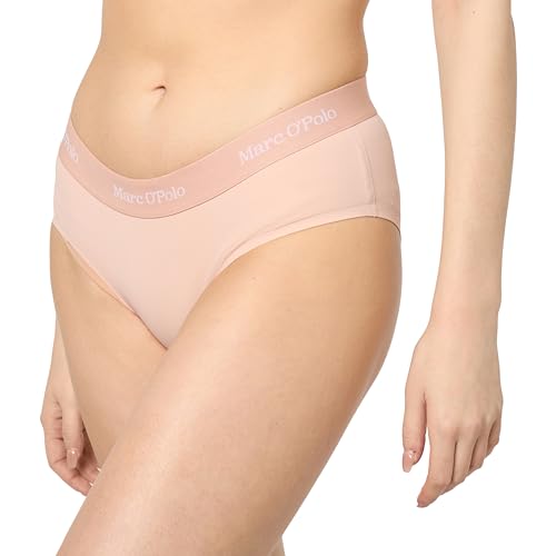 Marc O´Polo Women's Essentials 3-Pack Panty Hipster Panties, Rose, Large von Marc O´Polo