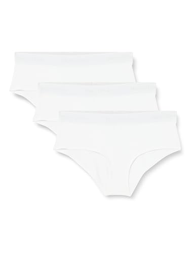 Marc O´Polo Women's Essentials 3-Pack Panty Hipster Panties, White, Small von Marc O´Polo