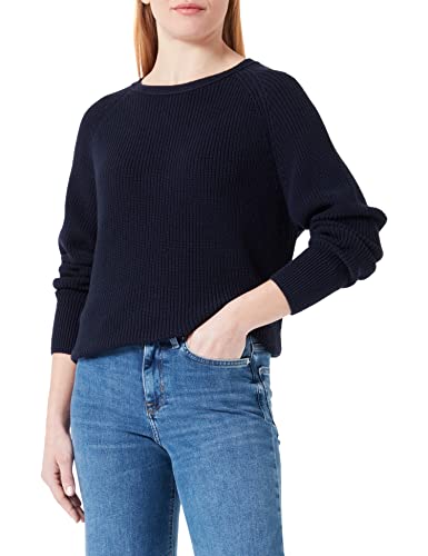 Marc O'Polo Women's Pullovers Long Sleeve Pullover Sweater, Blau, M von Marc O'Polo