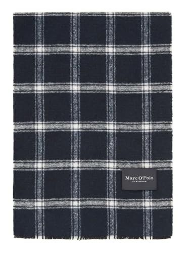 Marc O'Polo Woven Scarf Check Multi/Dark Navy Checkered von Marc O'Polo
