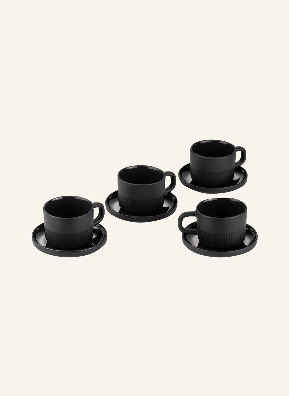 Marc O'polo 4er-Set Espressotassen Moments Mit Untertasse grau Marc O'polo 4er-Set Espressotassen Moments Mit Untertasse grau von Marc O'Polo