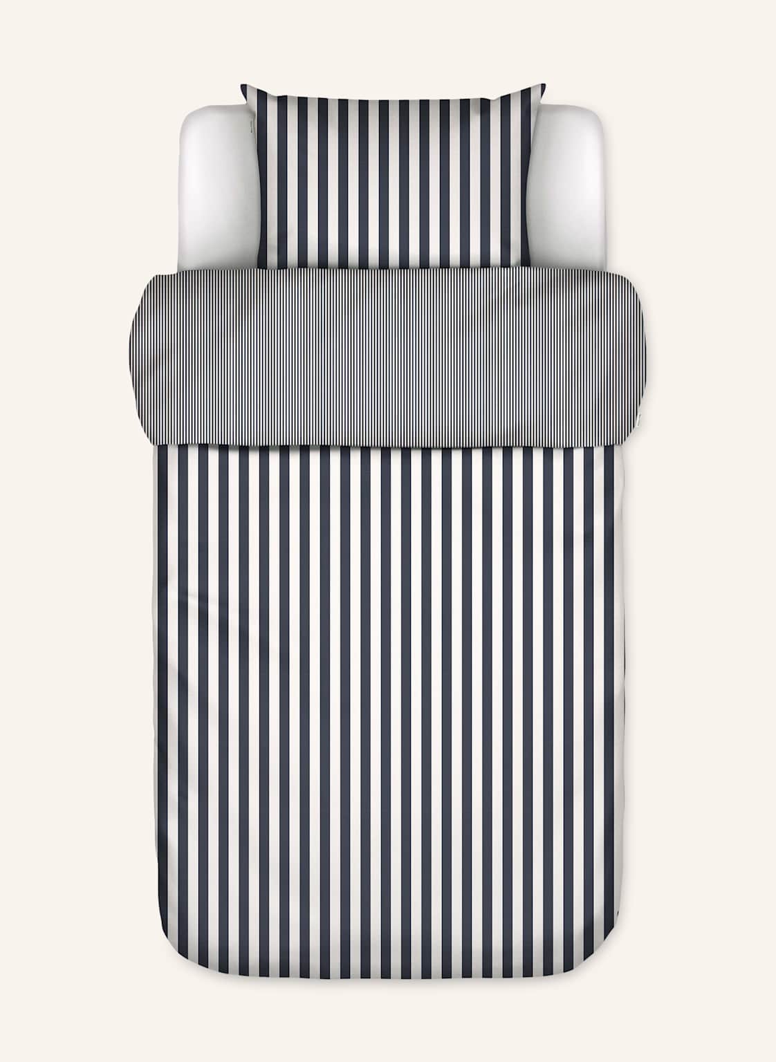 Marc O'polo Bettwäsche Classic Stripe blau von Marc O'Polo