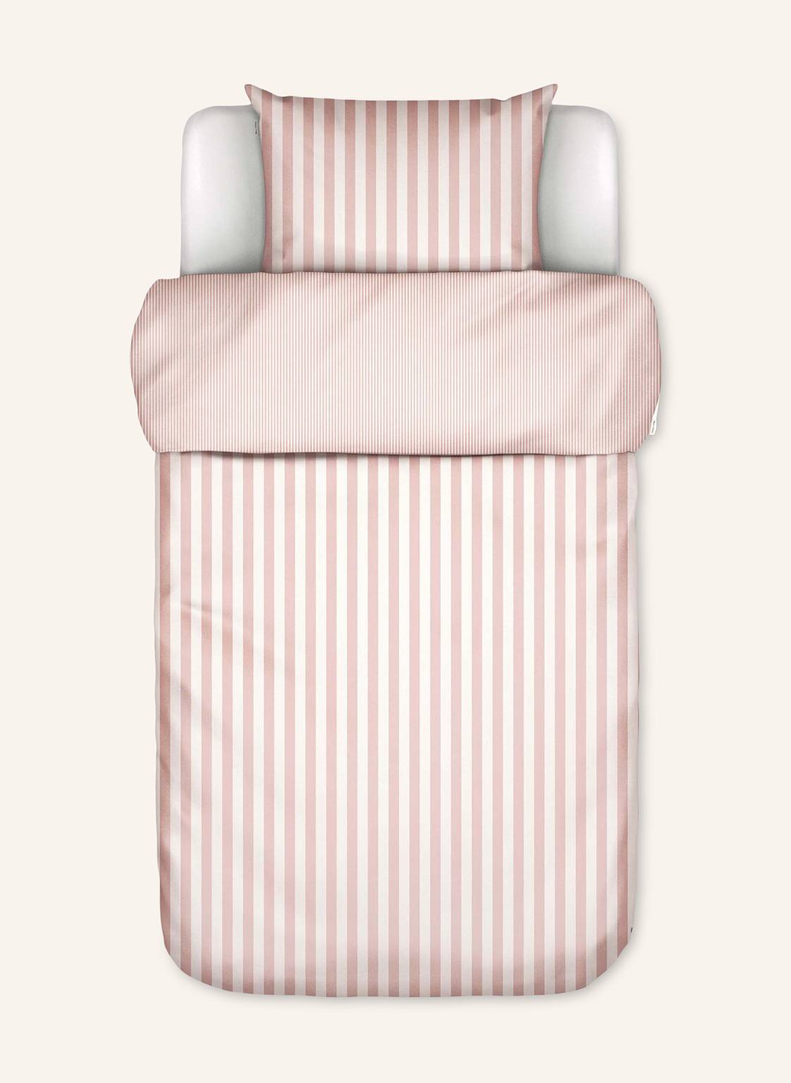 Marc O'polo Bettwäsche Classic Stripe rosa von Marc O'Polo