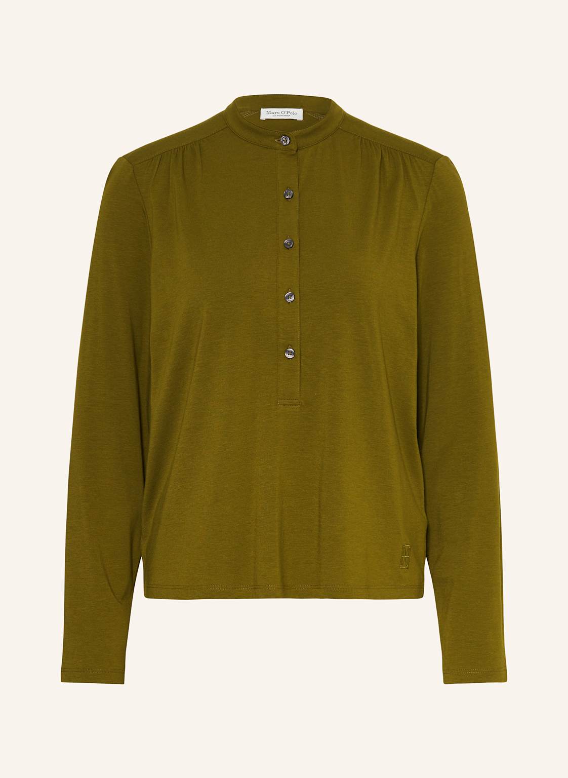 Marc O'polo Blusenshirt Aus Jersey gruen von Marc O'Polo