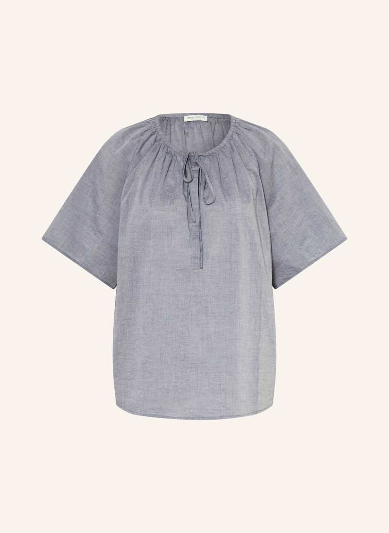 Marc O'polo Blusenshirt blau von Marc O'Polo