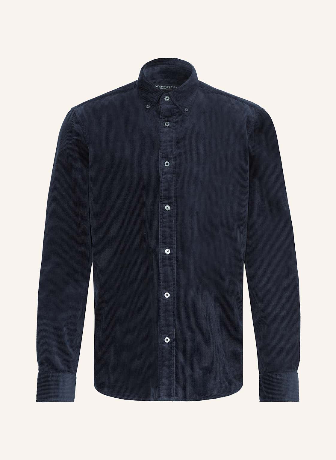 Marc O'polo Cordhemd Regular Fit blau von Marc O'Polo
