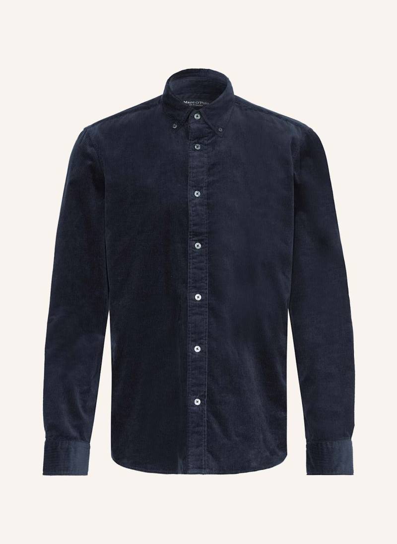 Marc O'polo Cordhemd Regular Fit blau von Marc O'Polo