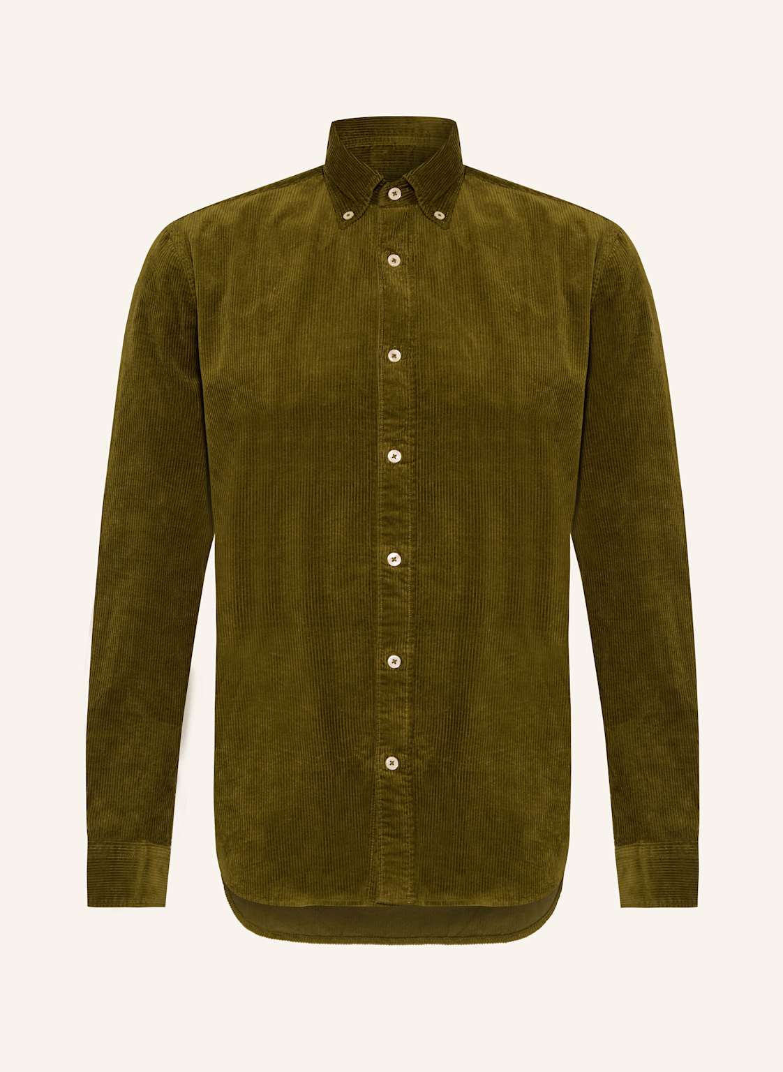 Marc O'polo Cordhemd Regular Fit gruen von Marc O'Polo