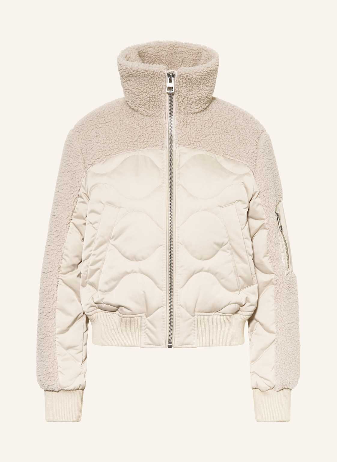 Marc O'polo Daunenjacke Im Materialmix beige von Marc O'Polo