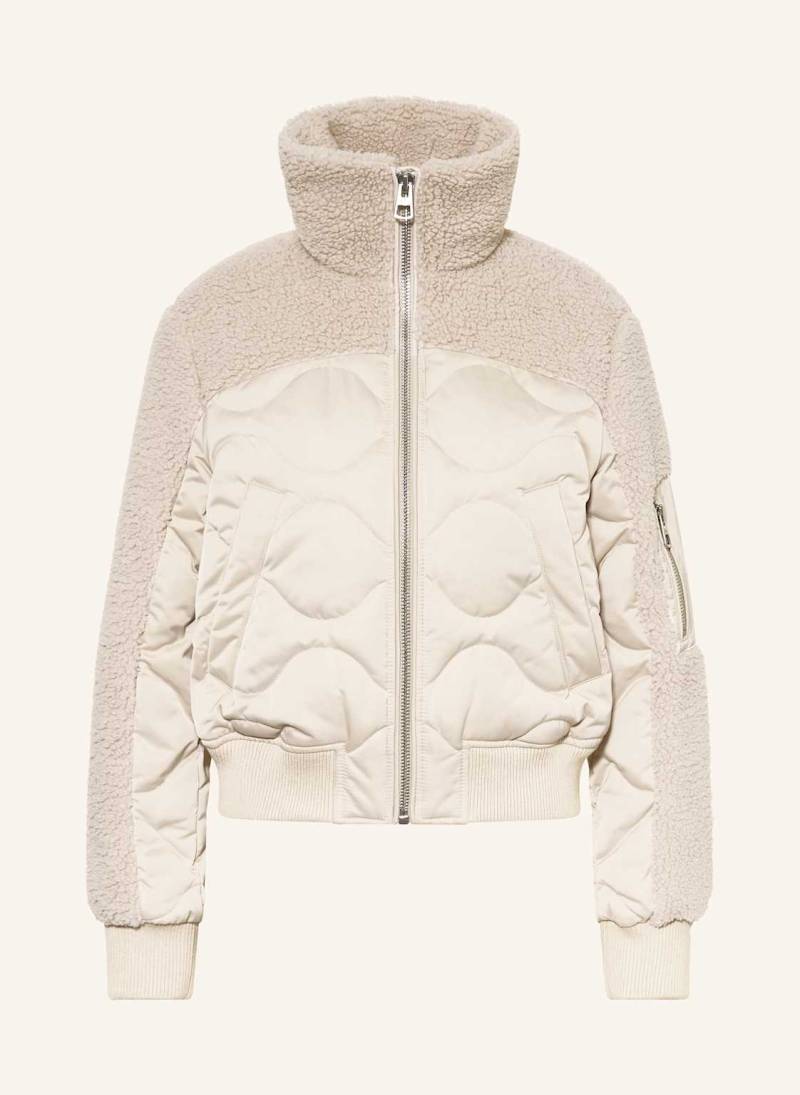 Marc O'polo Daunenjacke Im Materialmix beige von Marc O'Polo