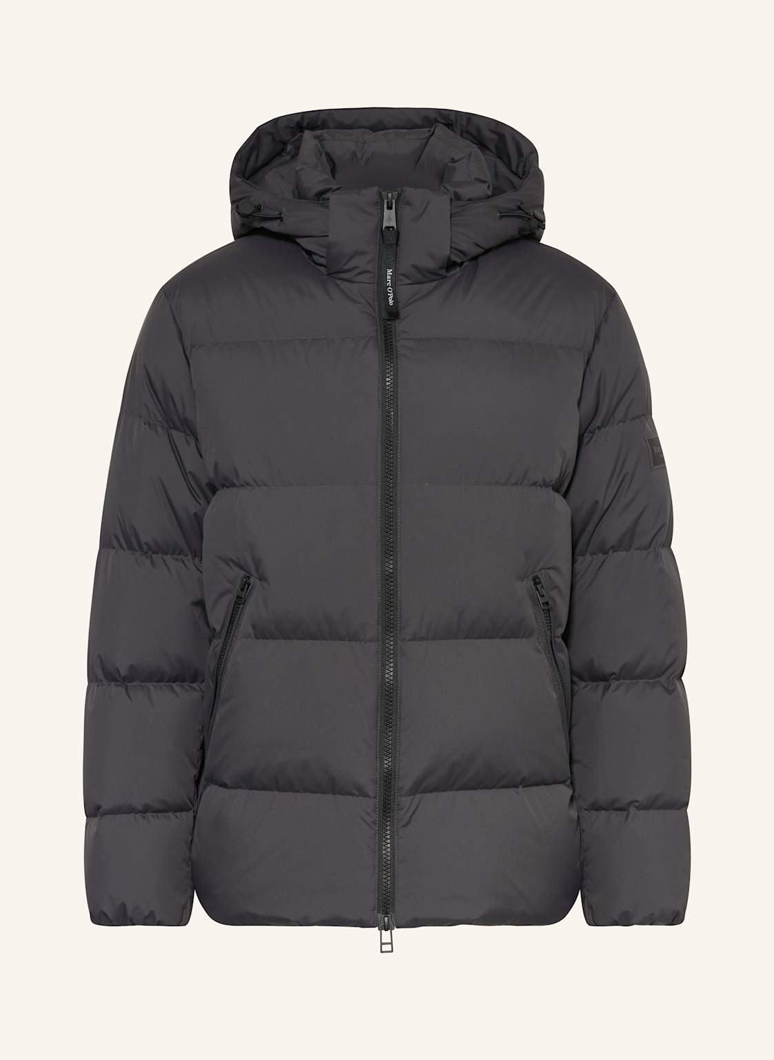 Marc O'polo Daunenjacke Mit Abnehmbarer Kapuze grau von Marc O'Polo