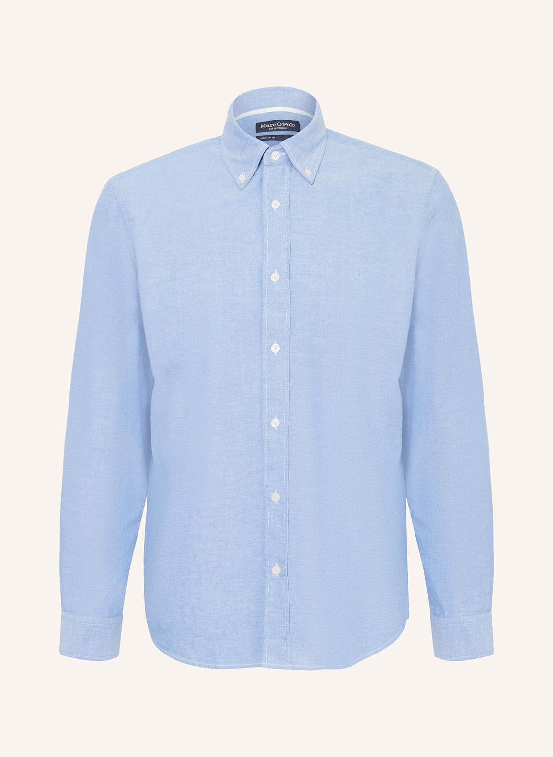 Marc O'polo Hemd Comfort Fit blau von Marc O'Polo