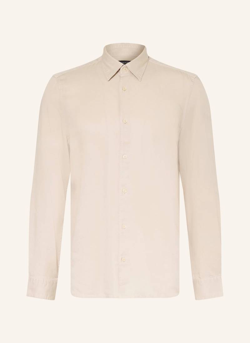 Marc O'polo Hemd Shaped Fit beige von Marc O'Polo