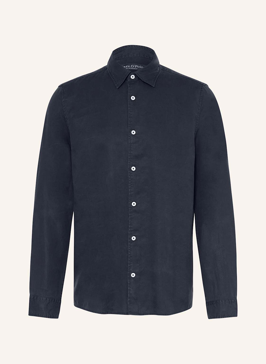 Marc O'polo Hemd Shaped Fit blau von Marc O'Polo