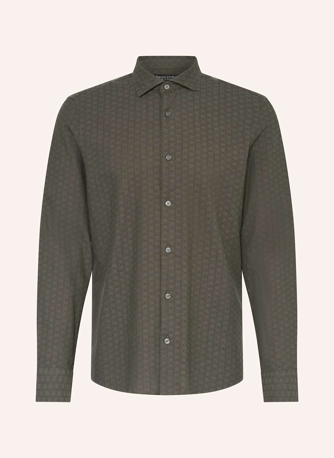 Marc O'polo Hemd Shaped Fit gruen von Marc O'Polo
